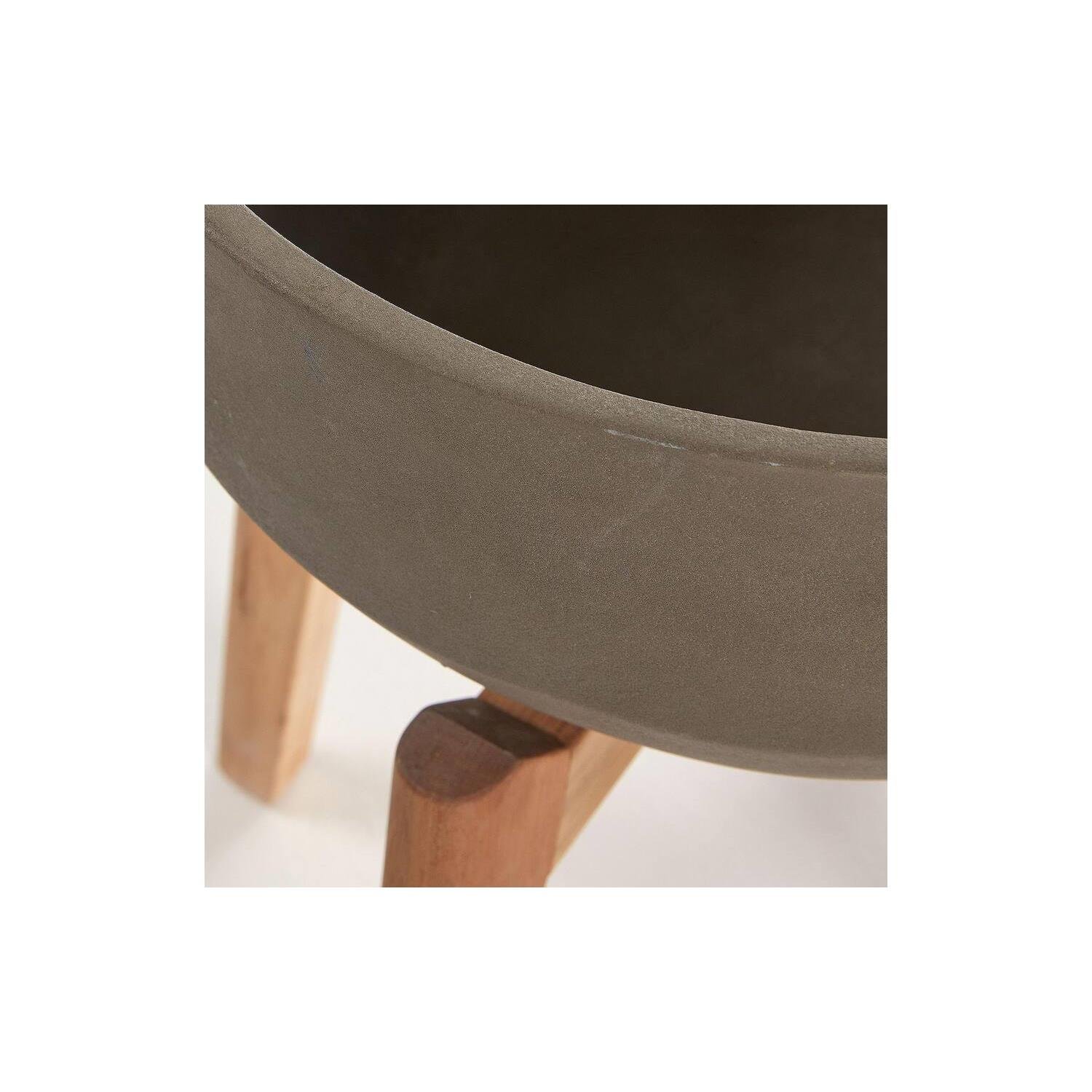 Kave Home Bloempot Subject - grey