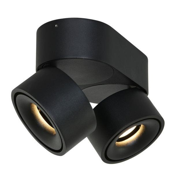 Mexlite Spot Fez Black Led 2x8Watt