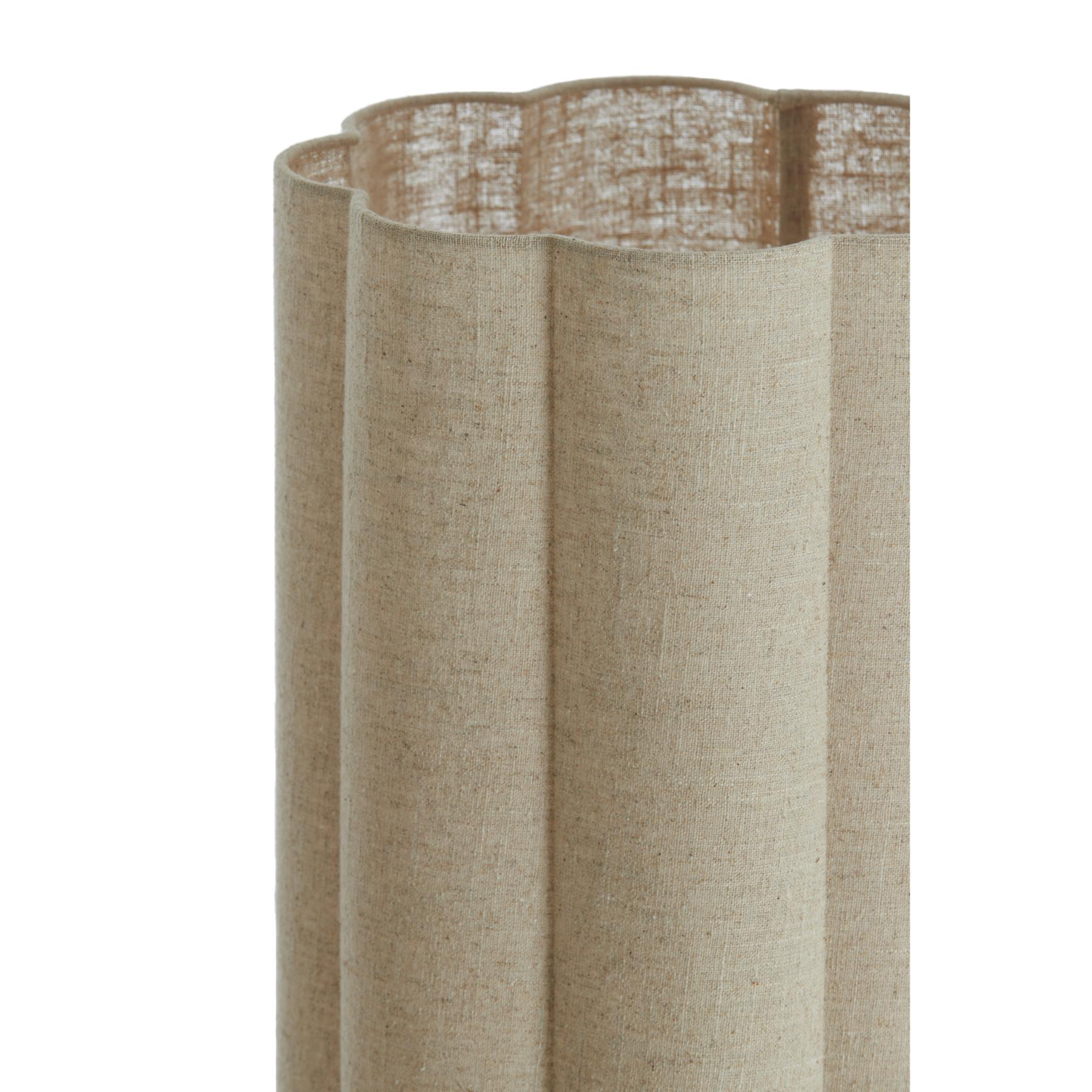 vtwonen Vloerlamp Fringe - Naturel - Ø30cm