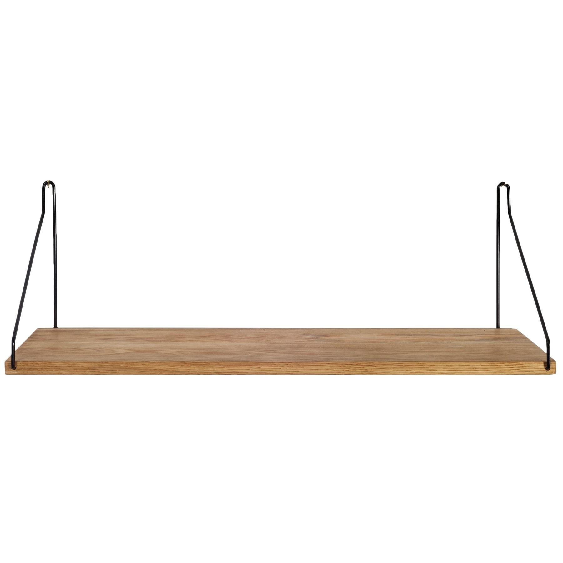 Frama Shelf wandplank 60x20 naturel|zwart