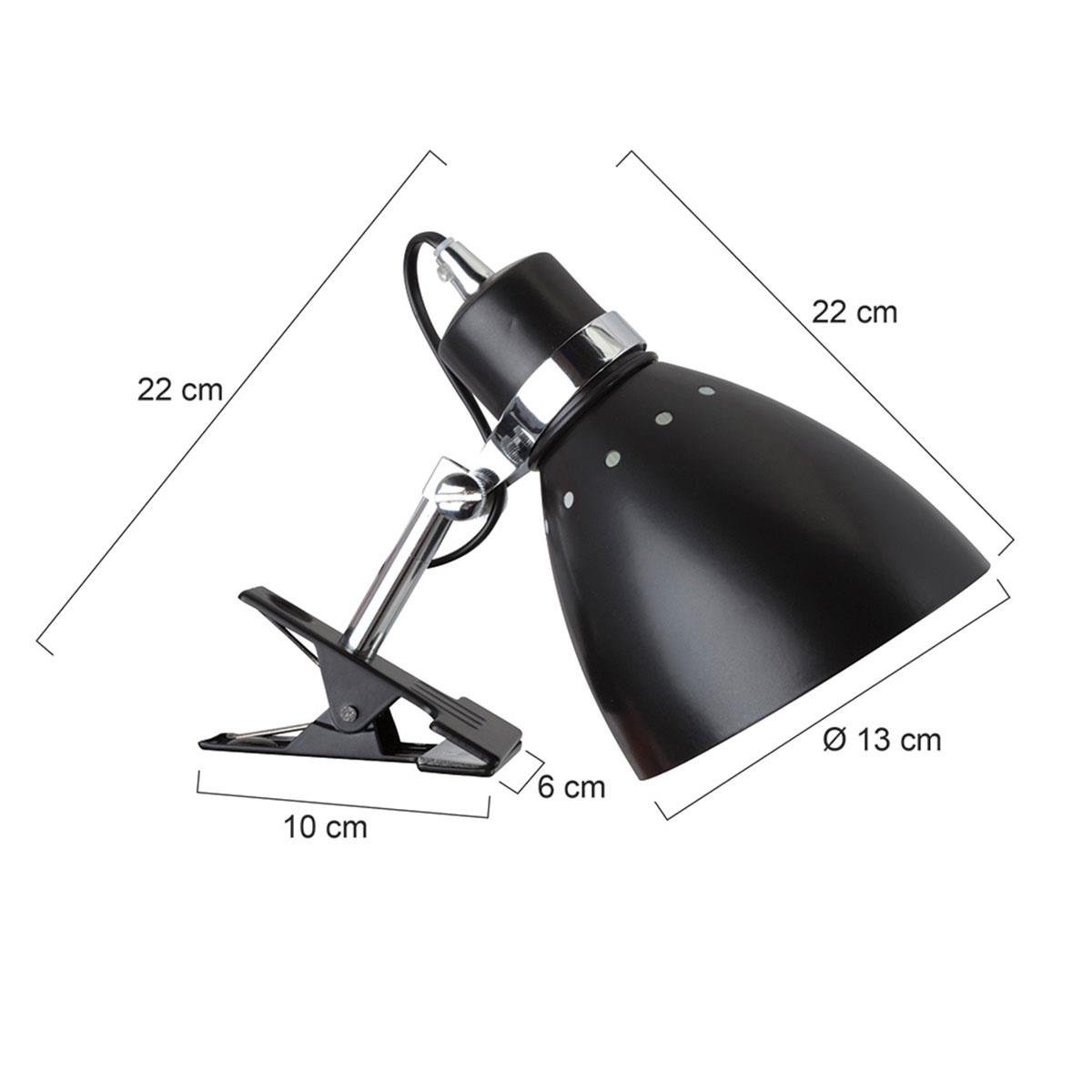 Steinhauer Knijpspot Spring Zwart 6827ZW