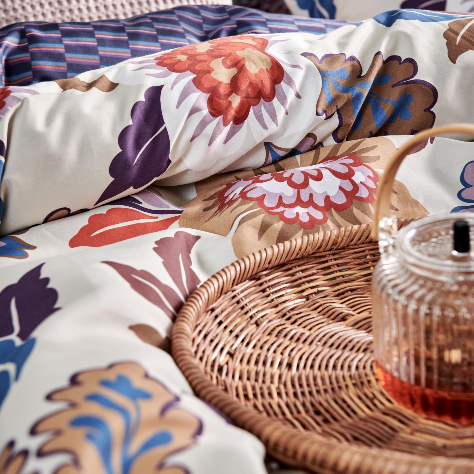 Vandyck Boheme Flower Dekbedovertrek 240 x 200/220 cm