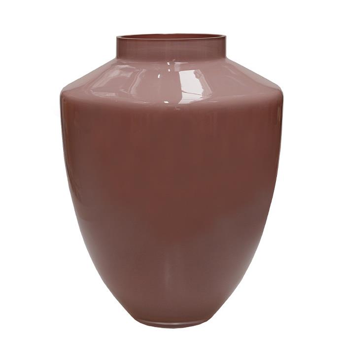 Vase The World Tugela M pastel pink Ø28 x H36 cm
