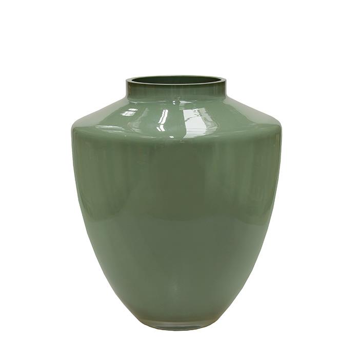 Vase The World - Tugela S pastel green Ø24.5 x H29 cm