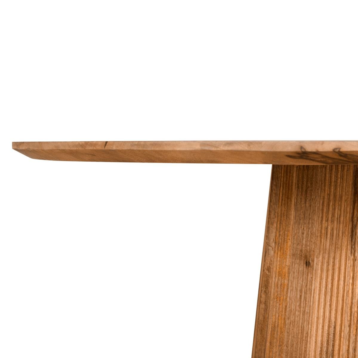 by fonQ Grand Eettafel Lichtbruin Mangohout - 180 x 100 cm