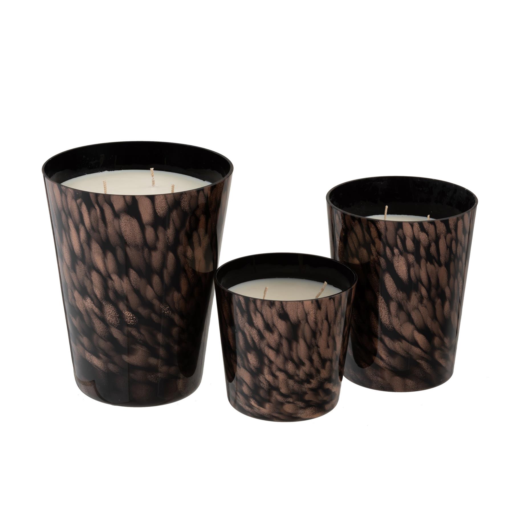 J-Line geurkaars Excellent - glas - groen - M - 80U