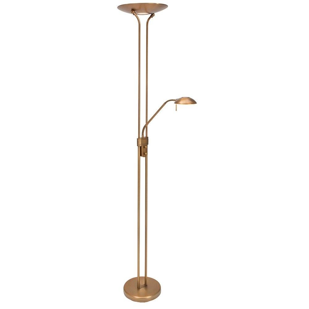 Mexlite Vloerlamp Biron Brons 7500BR