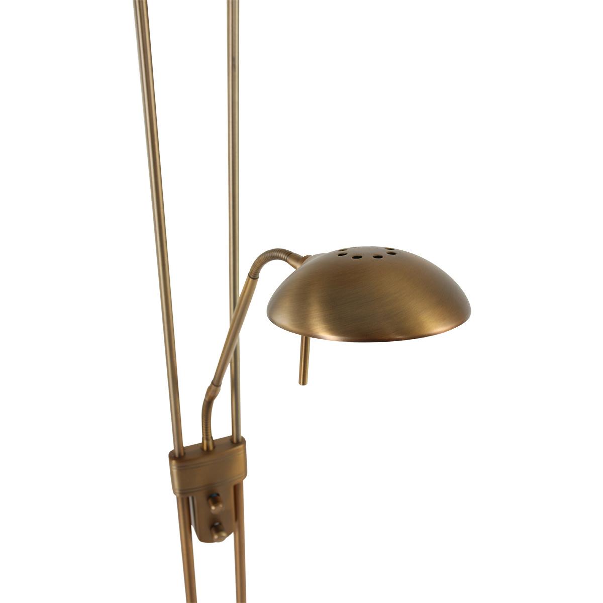 Mexlite Vloerlamp Biron Brons 7500BR