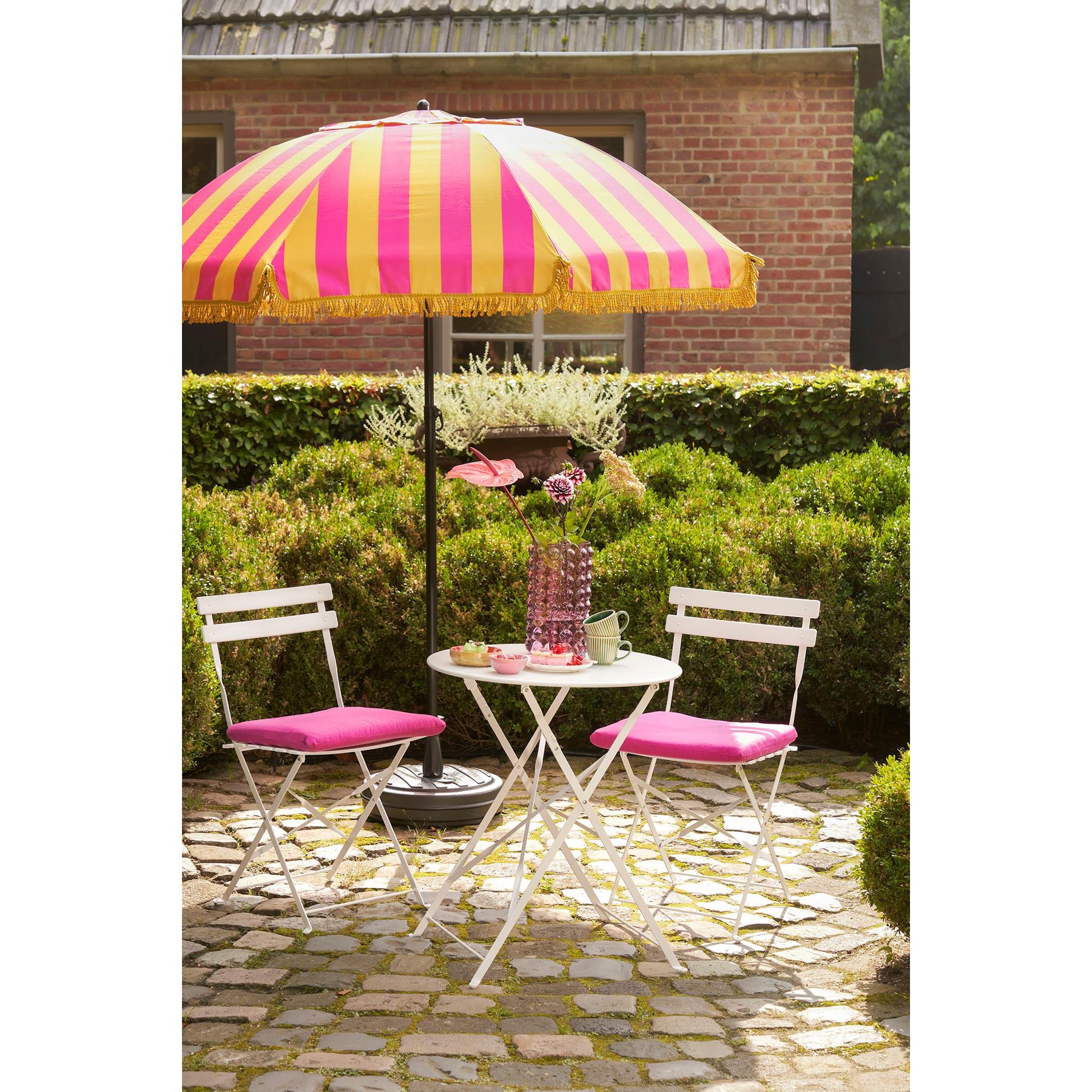 In The Mood Collection Osborn Parasol - H238 x Ø220 cm - Geel