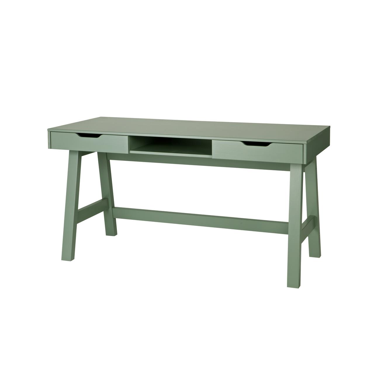 Woood Bureau Nikki Grenen Jadegroen