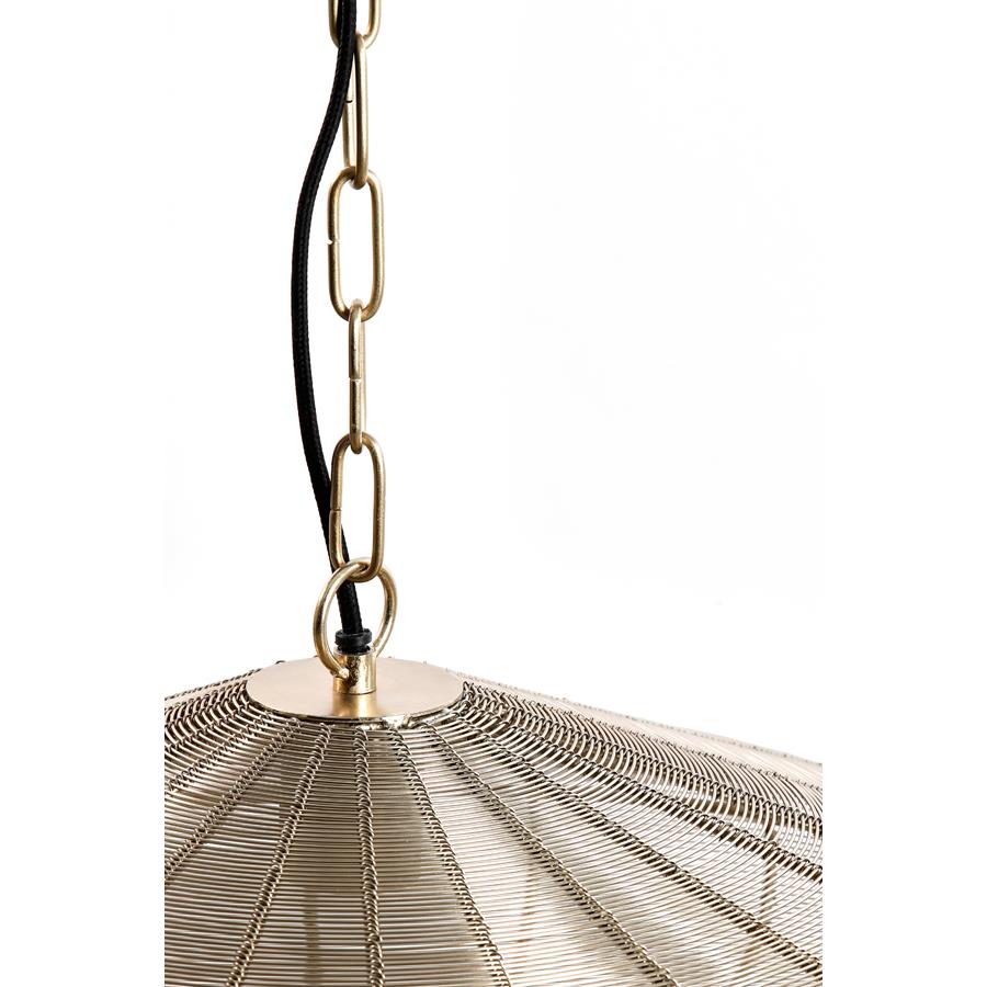 Light & Living Light&living Hanglamp Ø40x18 cm BAHOTO licht goud
