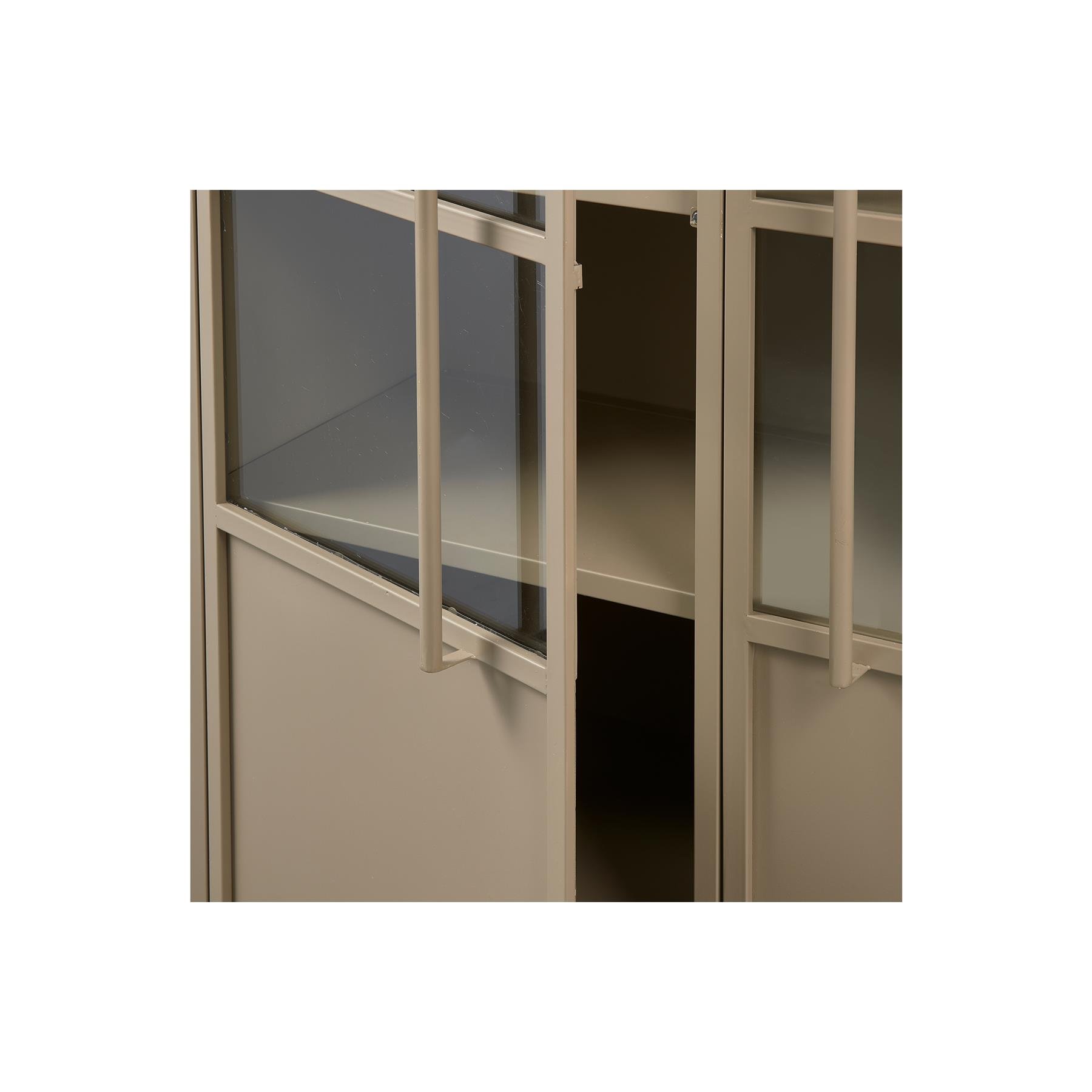 BePureHome Exhibit Vitrinekast - Khaki