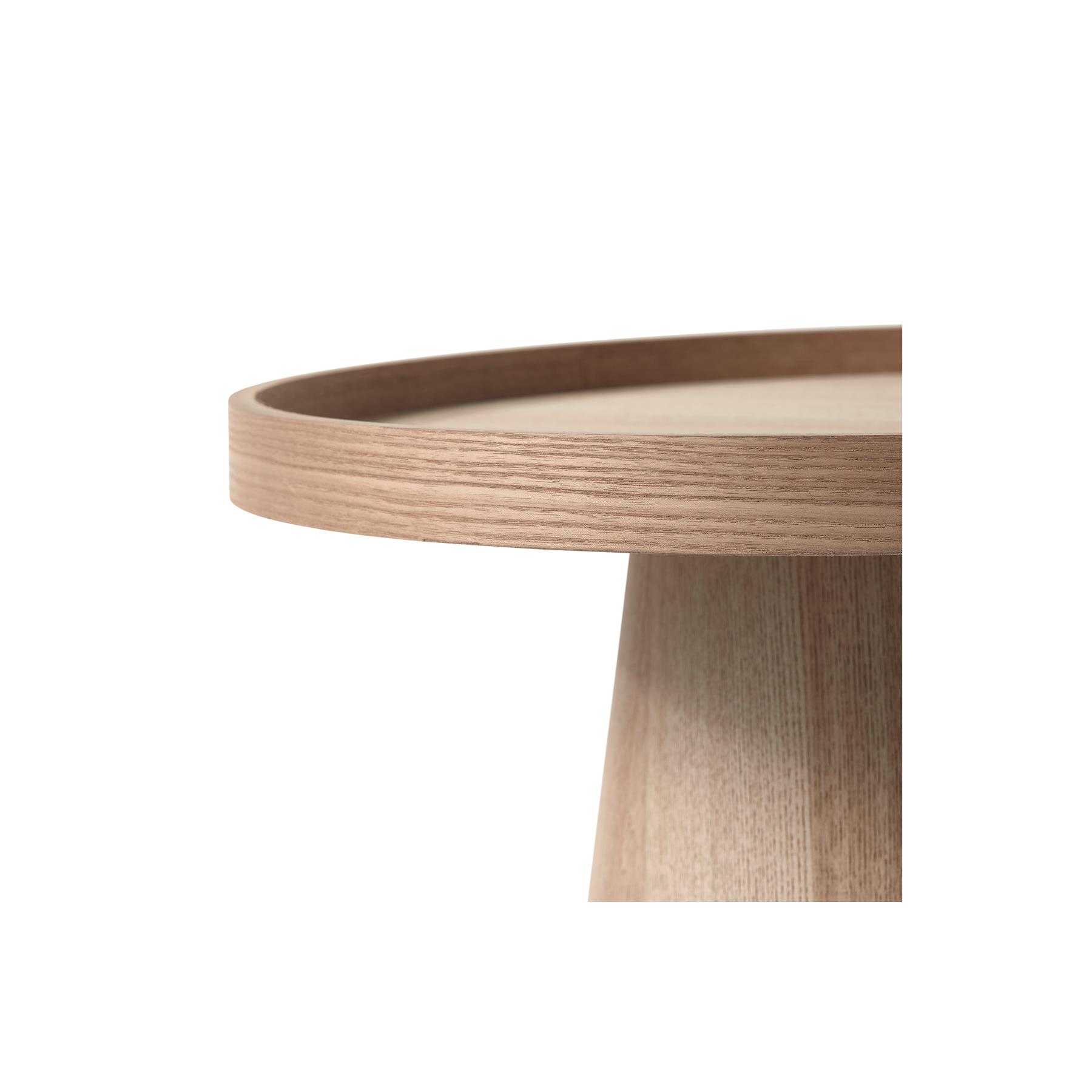 WOOOD Maud Bijzettafel - Hout - Naturel - 50x45x45