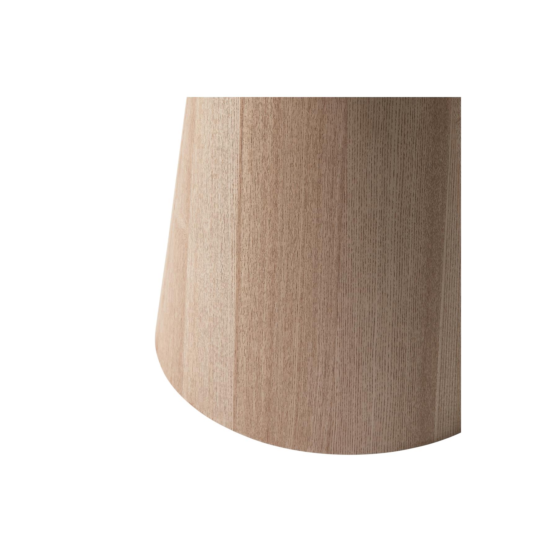 WOOOD Maud Bijzettafel - Hout - Naturel - 50x45x45