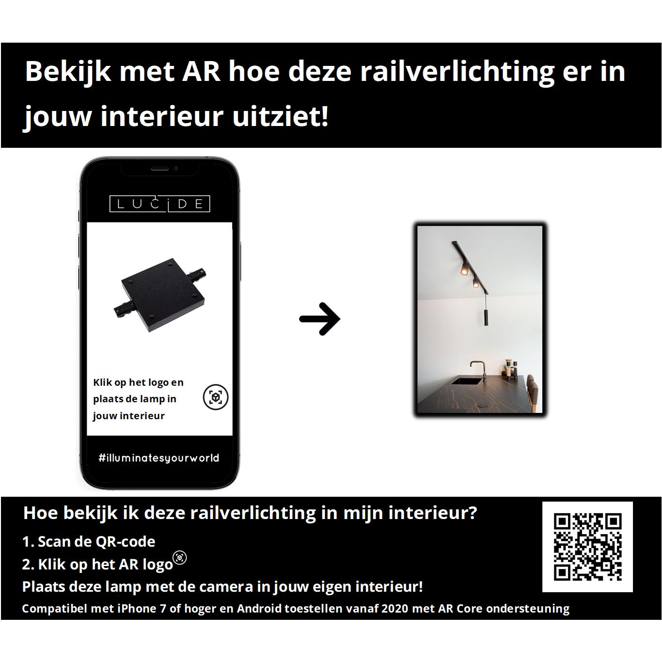 Lucide TRACK Railverlichting - Zwart