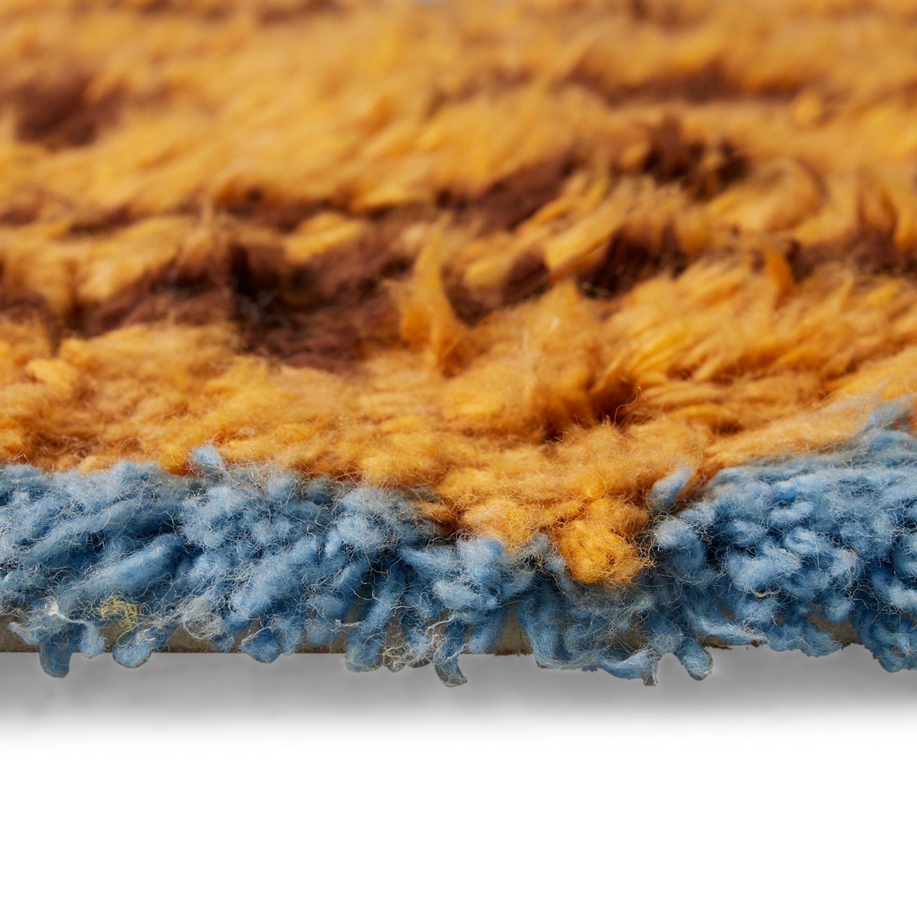 HKliving Woolen Vloerkleed 60 x 115 cm - Funk