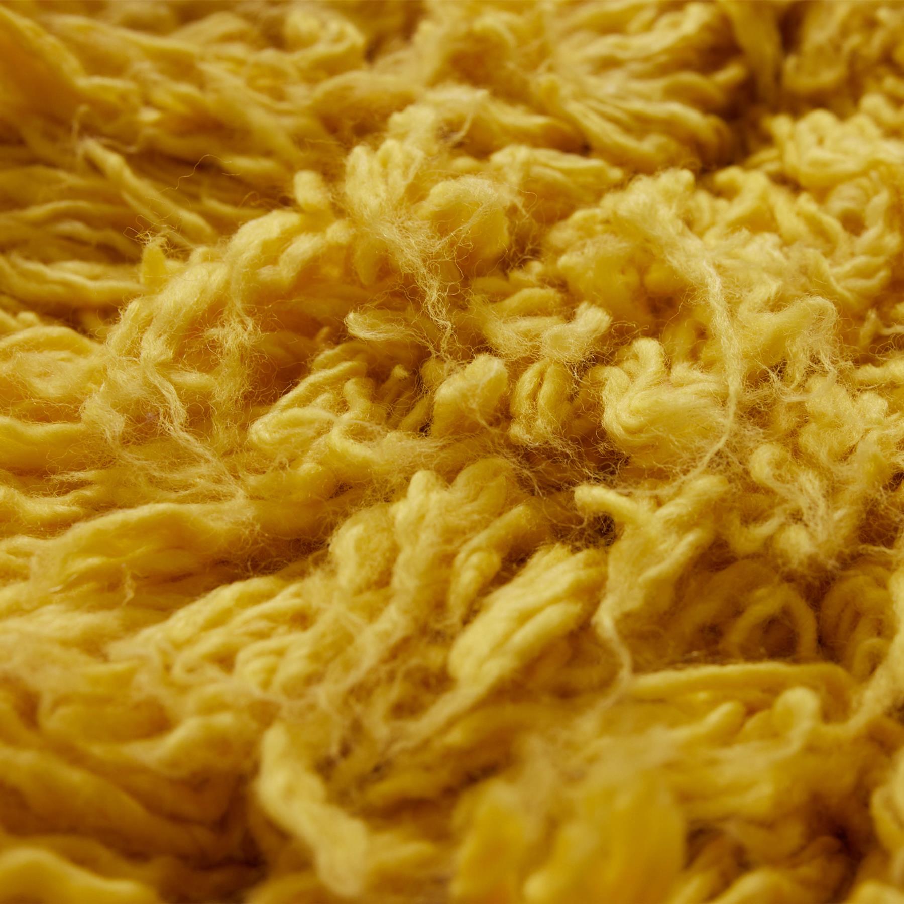 HKliving Fluffy Vloerkleed 150 x 240 cm - Yellow 