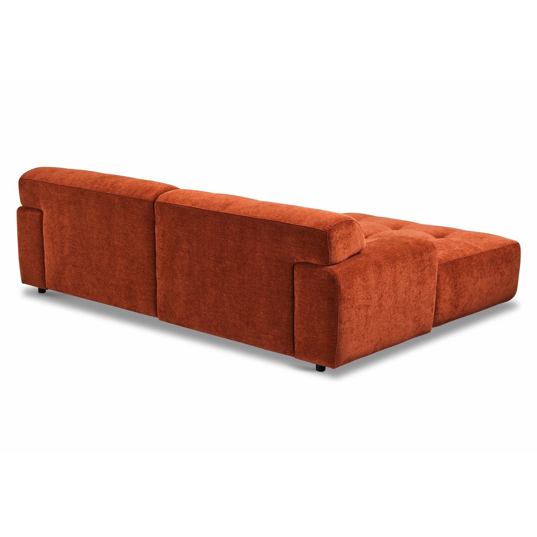 by fonQ Ruby Hoekbank met Chaise Longue Links - Terra