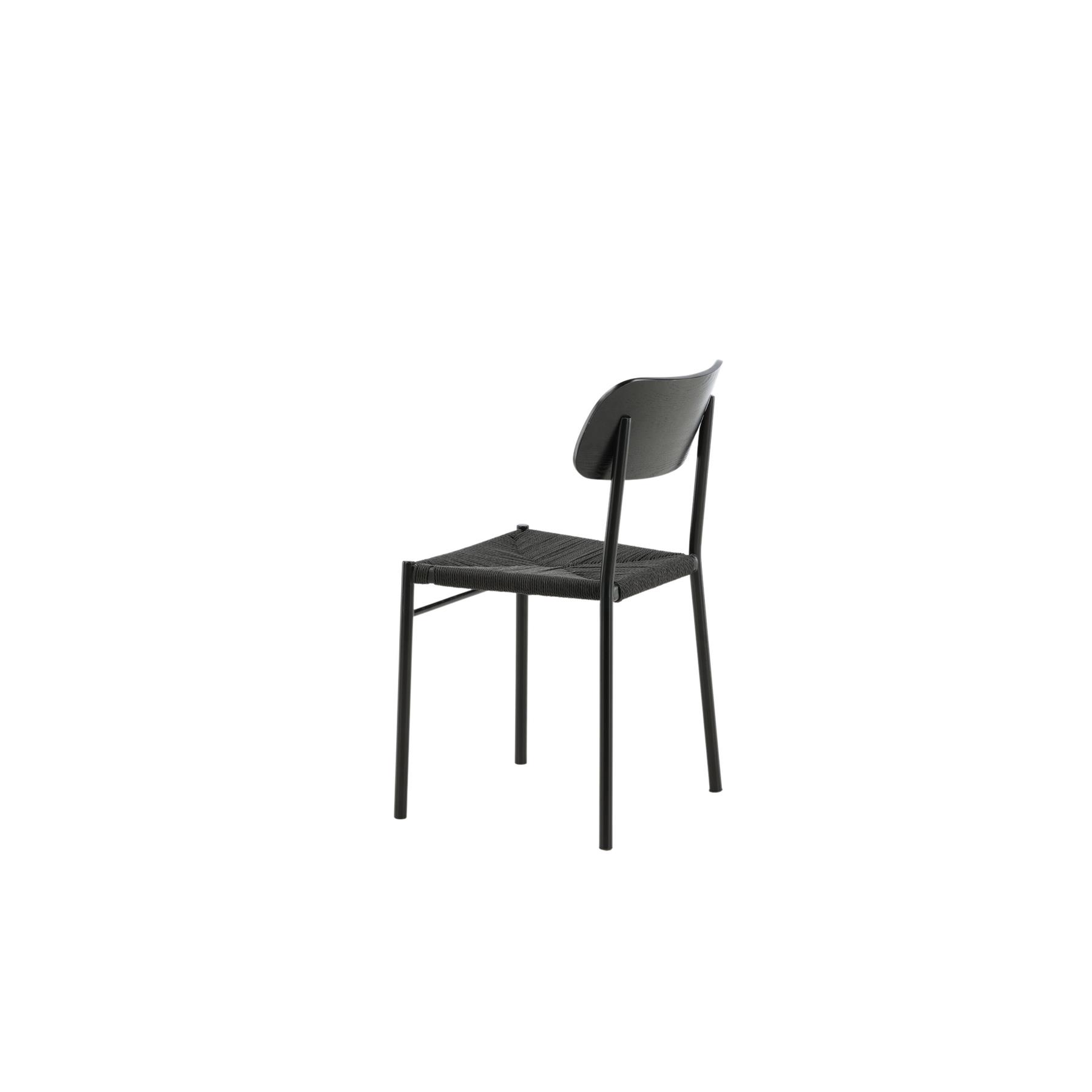 Rebellenclub Kotah Eetkamerstoel - Set van 2 - Zwart