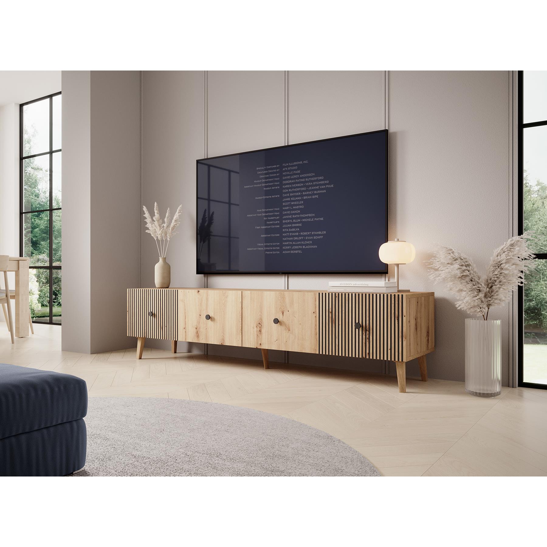 Meubella TV-Meubel Bali - Eiken - 180 cm