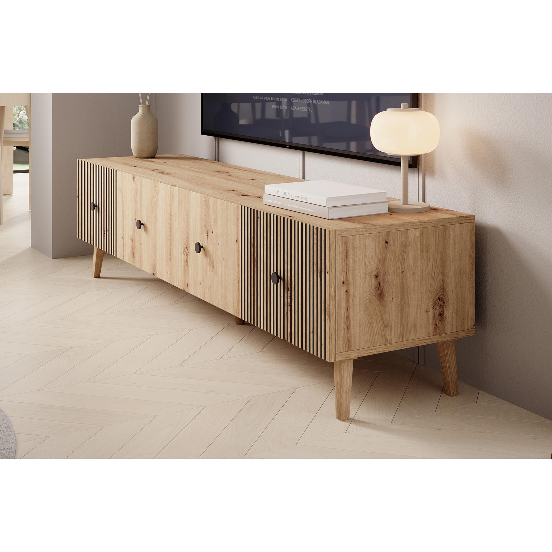Meubella TV-Meubel Bali - Eiken - 180 cm