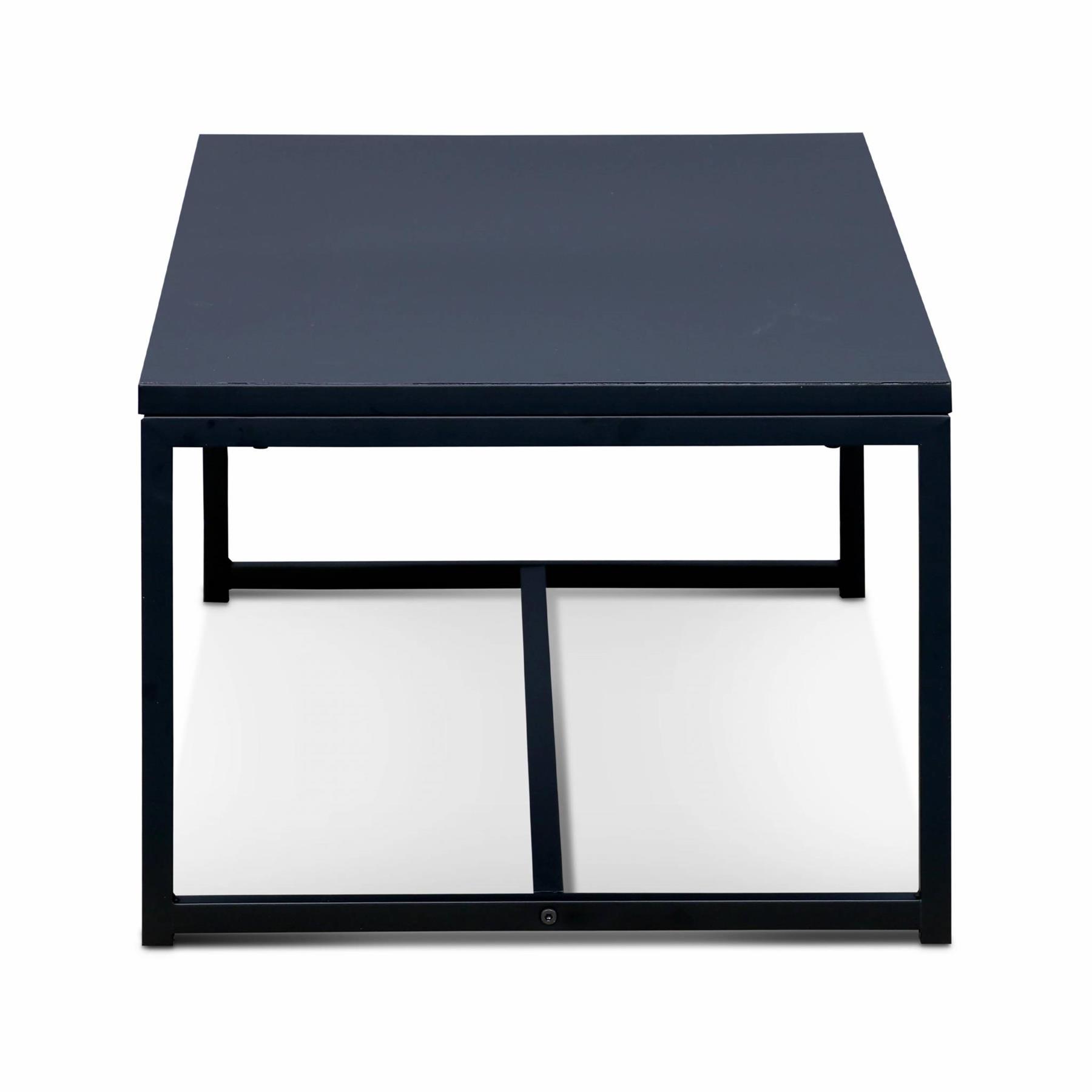 sweeek - Salontafel van zwart metaal