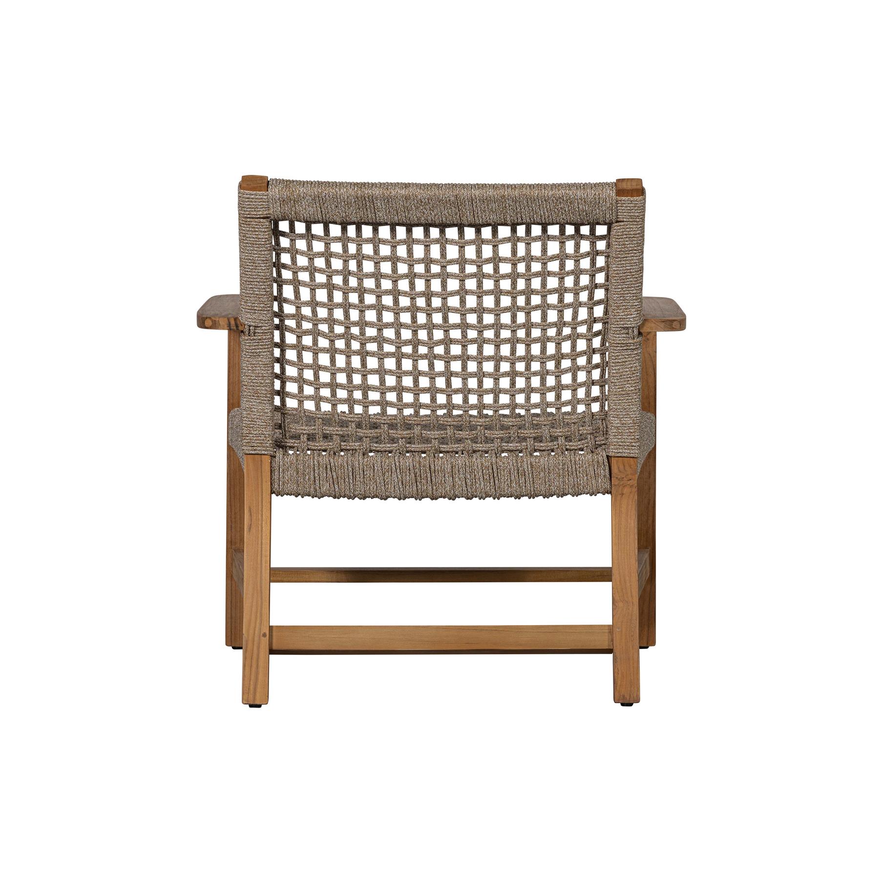 Exotan Fauteuil Copper - Teak - Naturel - 79x76x85