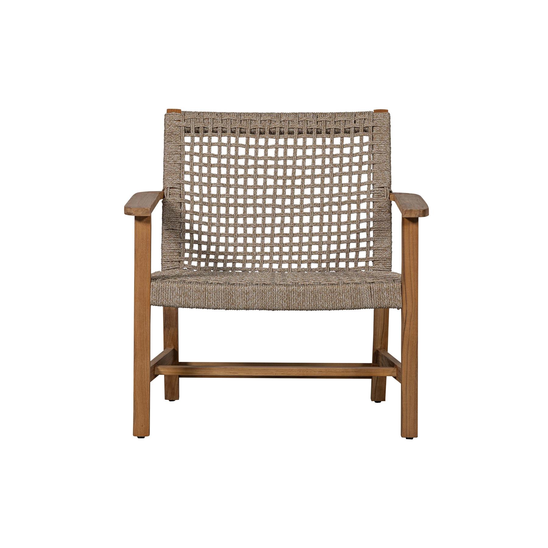 Exotan Fauteuil Copper - Teak - Naturel - 79x76x85