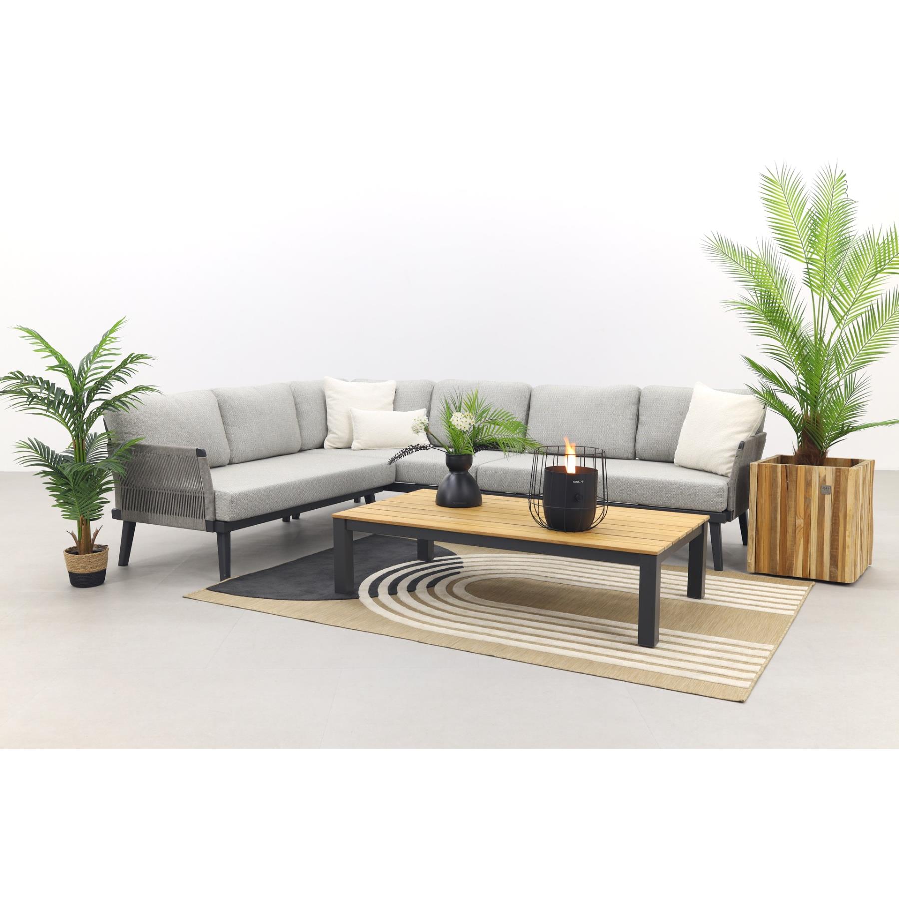 VDG Durban|mindo loungeset - hoekbank - 2-delig