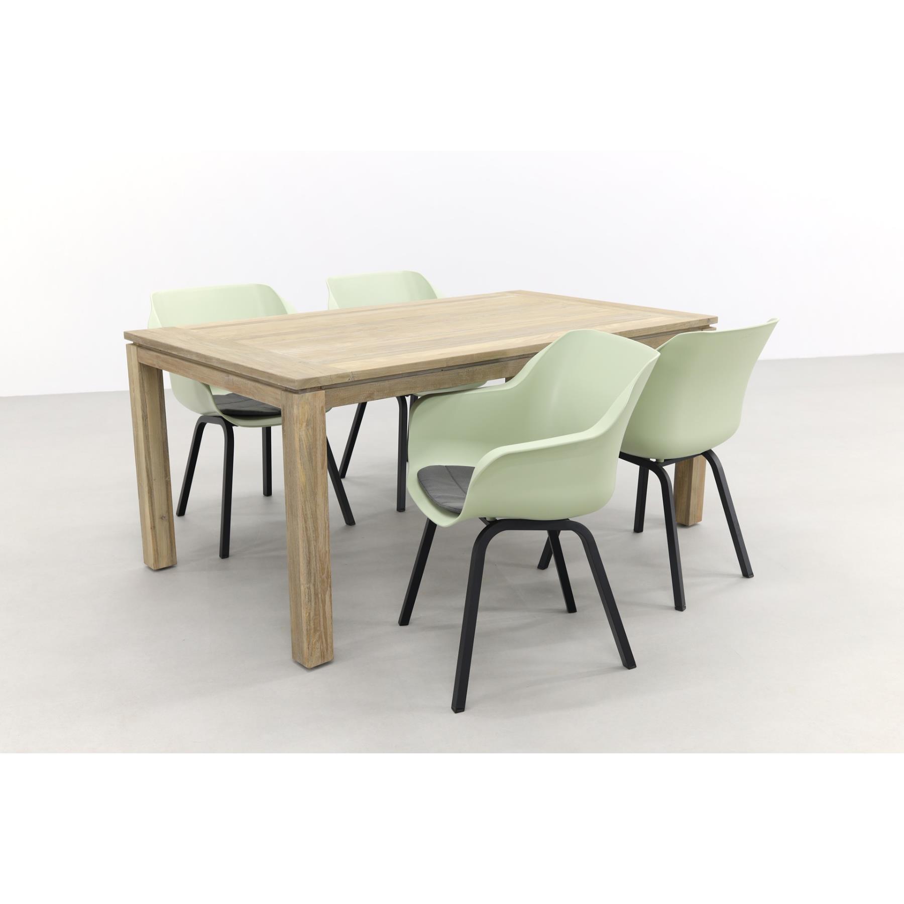 Hartman Sophie Element French|Rome grey 170 cm. tuinset - 5-delig
