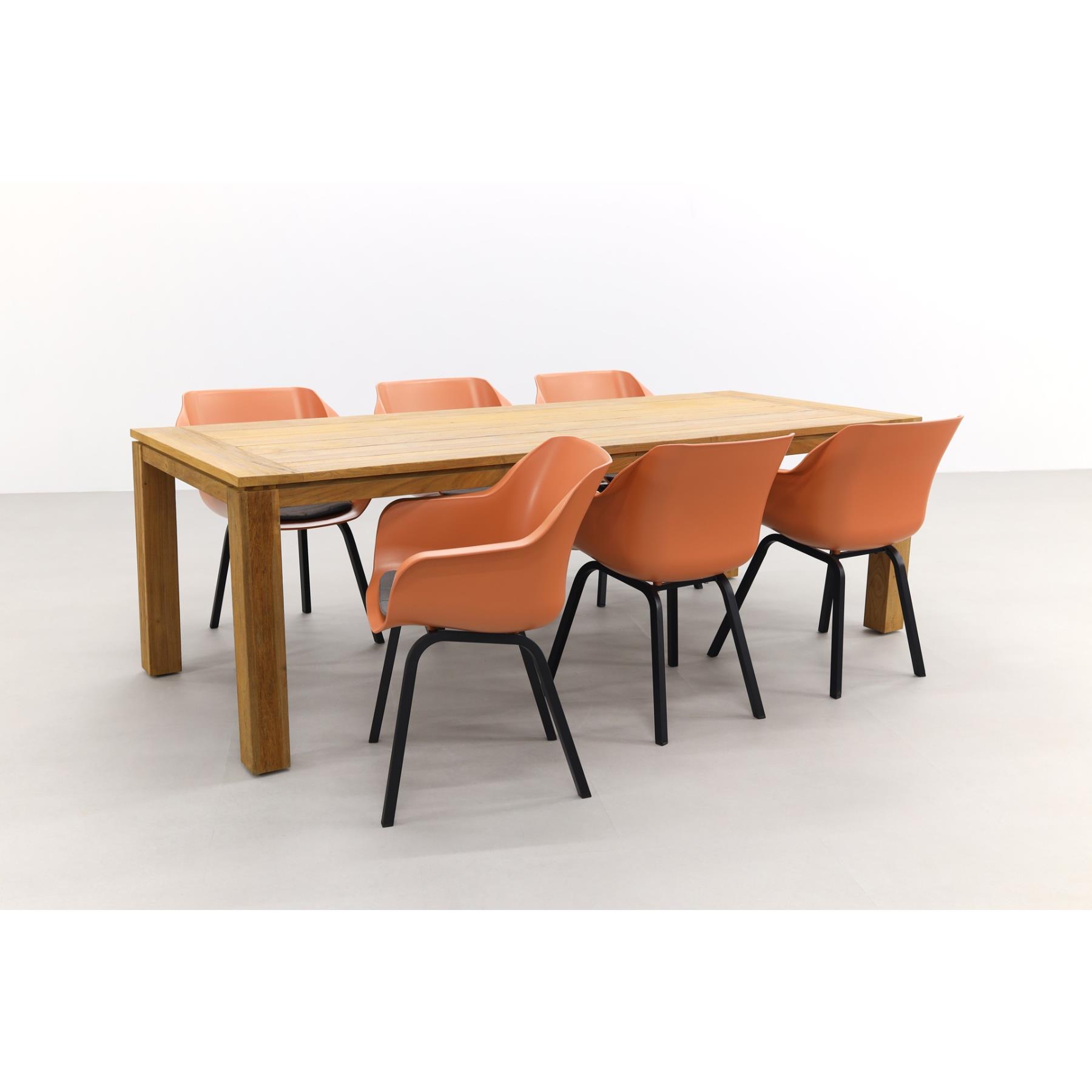 Hartman Sophie Element Terra|Rome brown 240 cm. tuinset - 7-delig