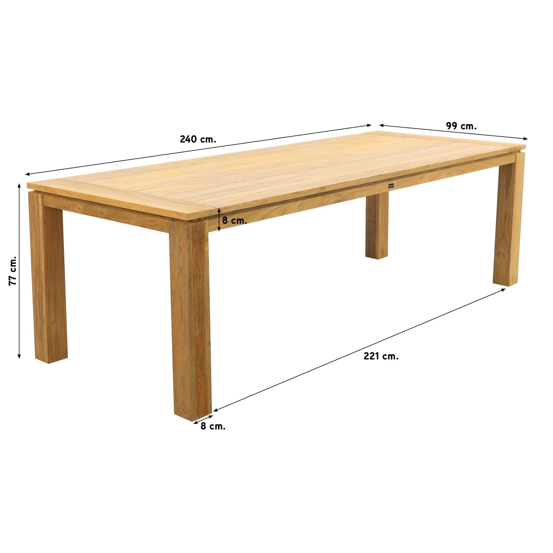 Hartman Sophie Element Terra|Rome brown 240 cm. tuinset - 7-delig