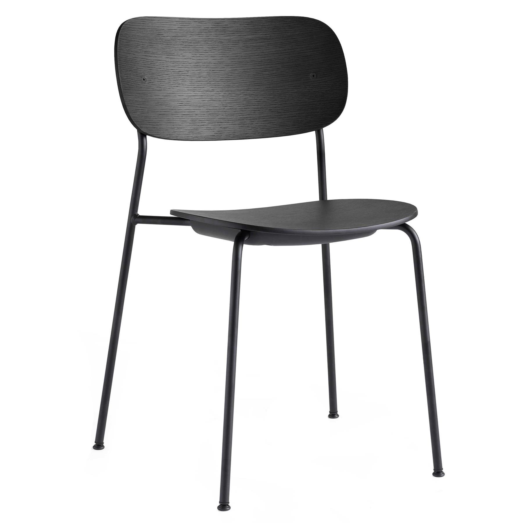 Audo Copenhagen Co eetkamerstoel naturel eiken|chroom