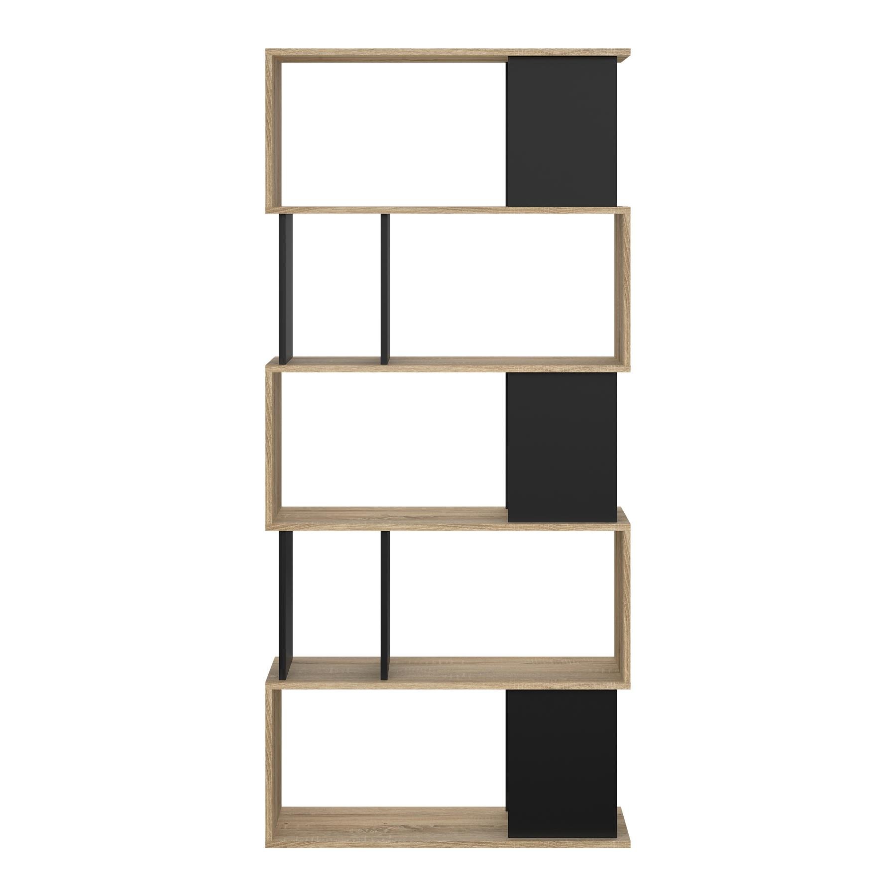 by fonQ basic Puzzle Boekenkast - Zwart
