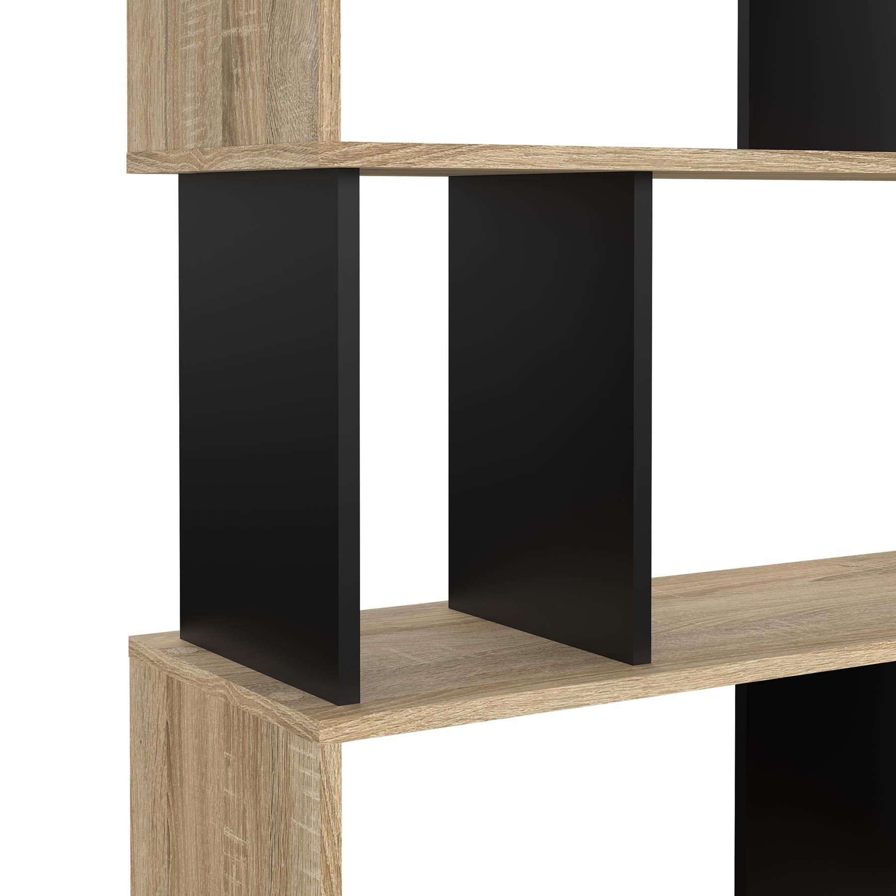by fonQ basic Puzzle Boekenkast - Zwart