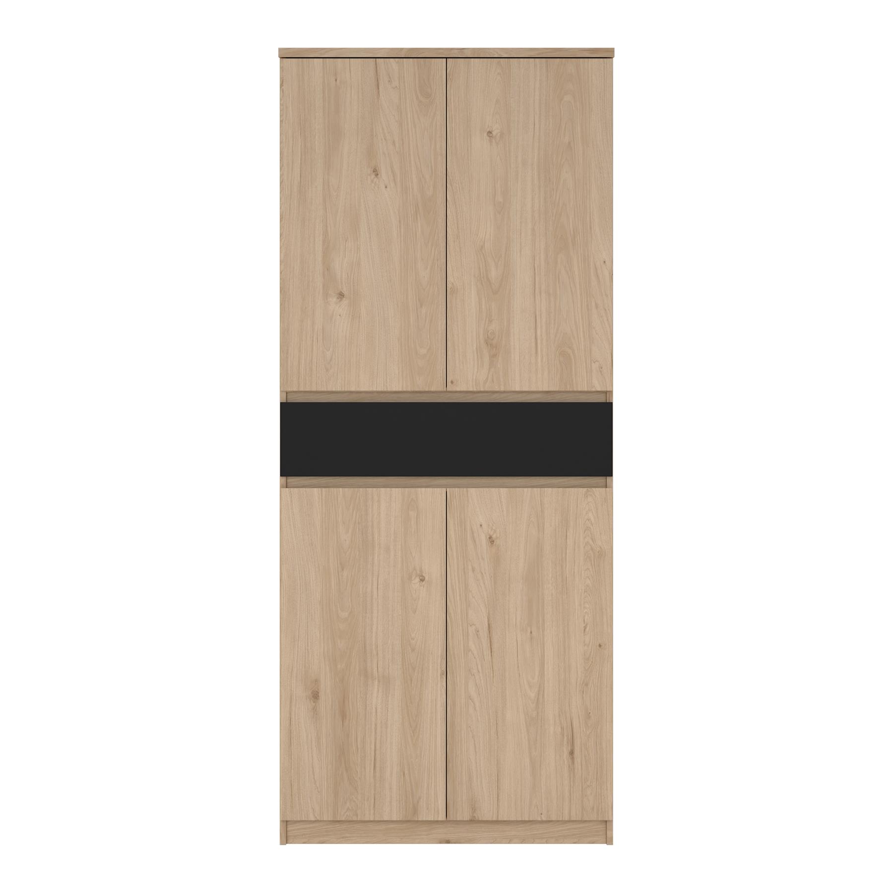 by fonQ basic Flip Wandkast - Zwart