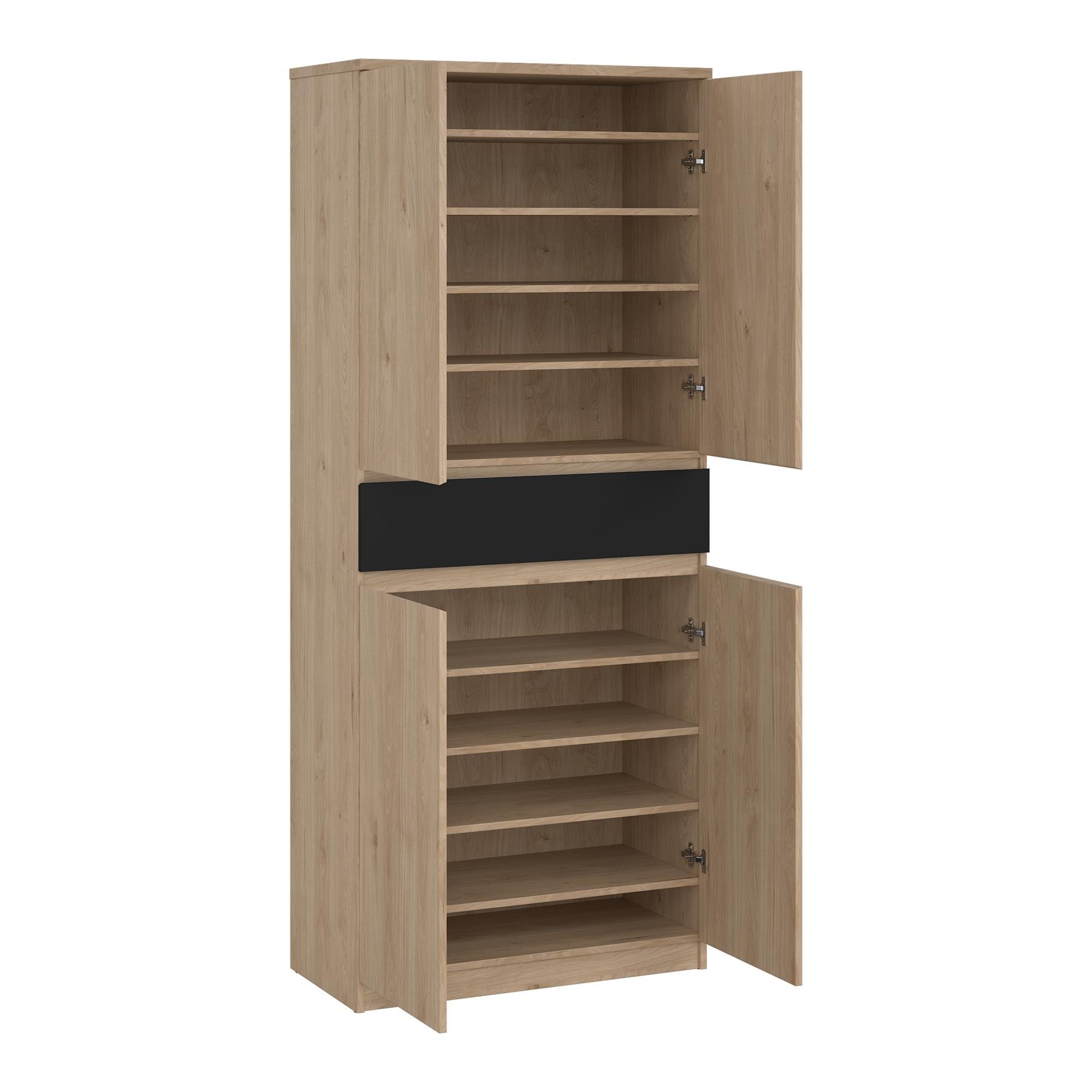 by fonQ basic Flip Wandkast - Zwart