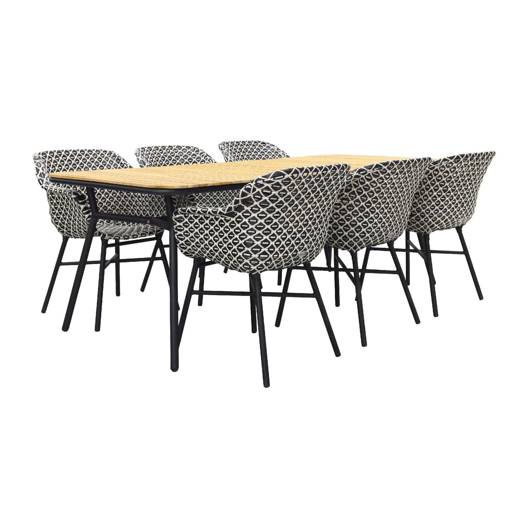 Hartman Delphine|Bella 180x90 cm. - 5-delige tuinset