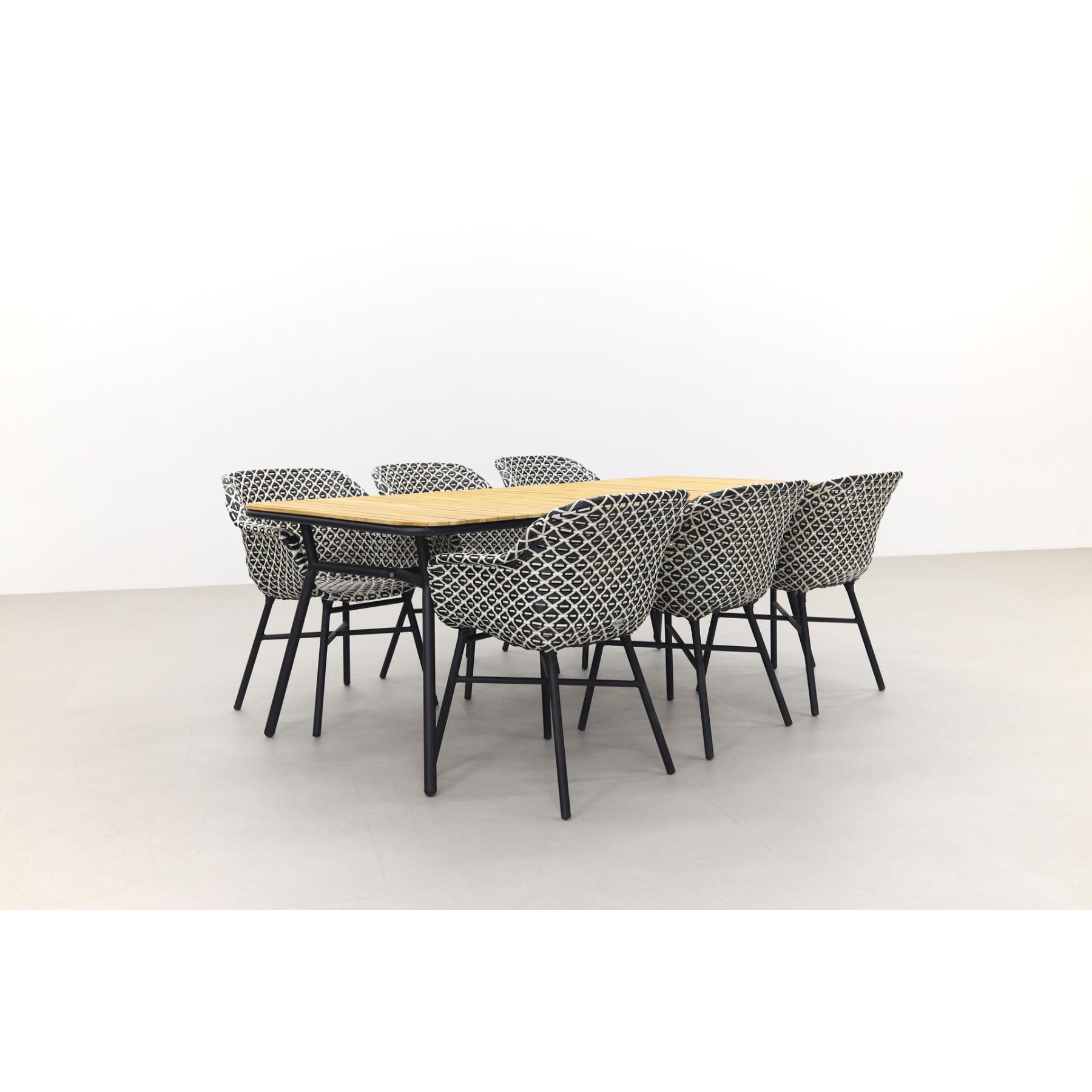 Hartman Delphine|Bella 180x90 cm. - 5-delige tuinset