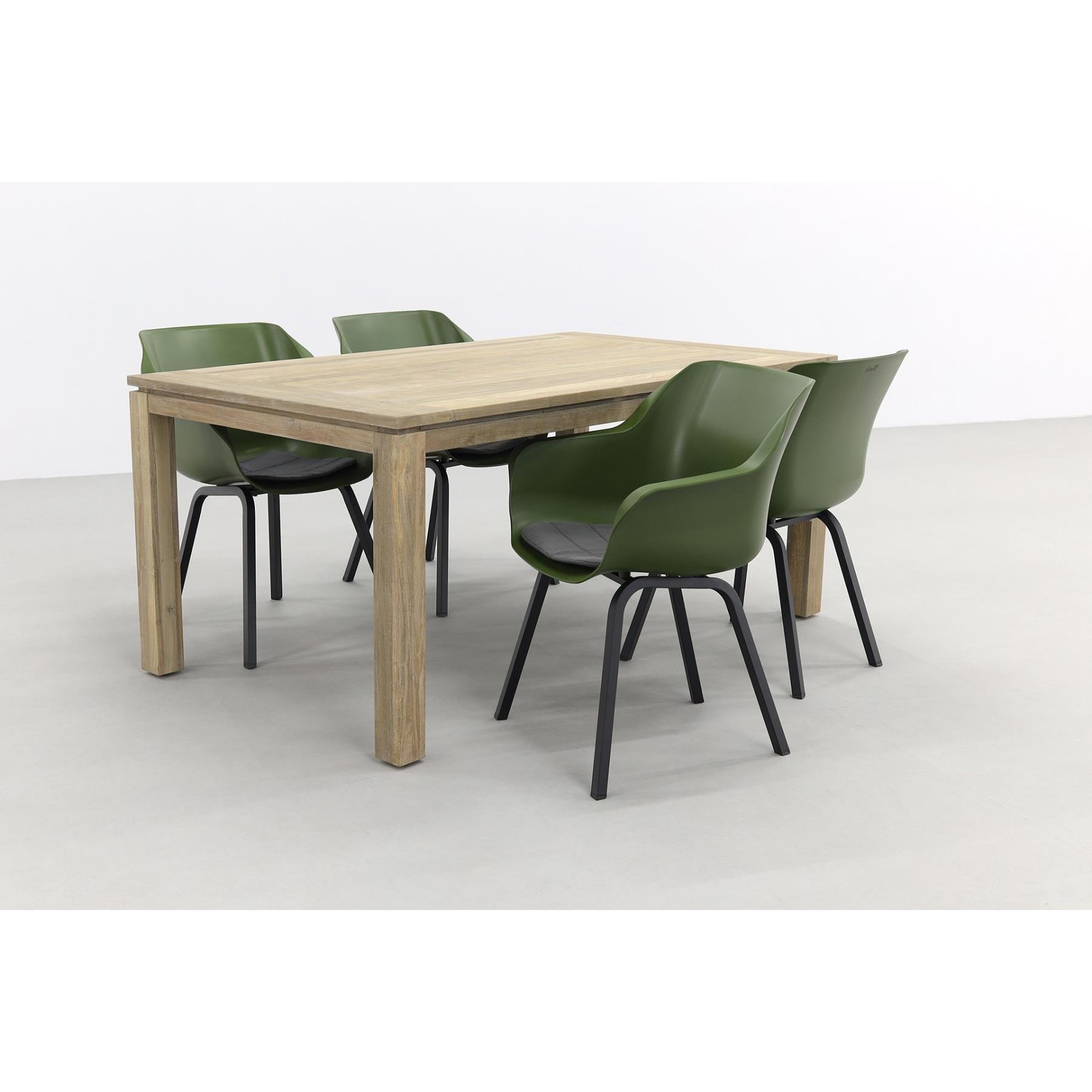 Hartman Sophie Element Mosgroen|Rome grey 170 cm. tuinset - 5-delig