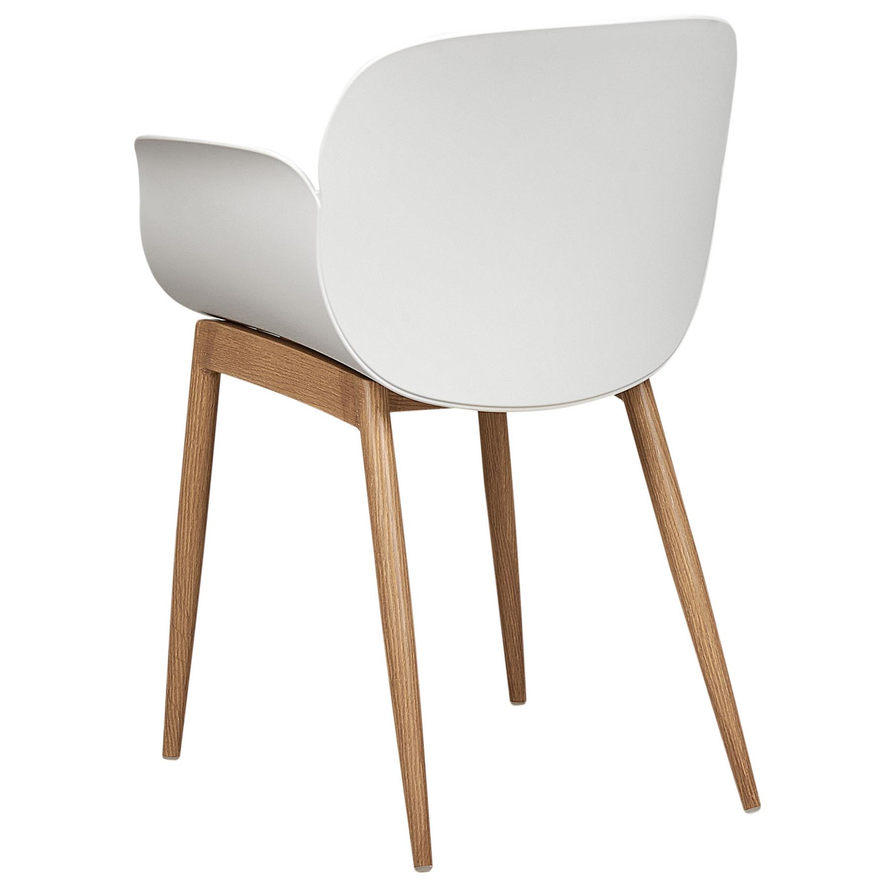 Beliani - ABILENE - Eetkamerstoelen set van 2 - Wit - Plastic