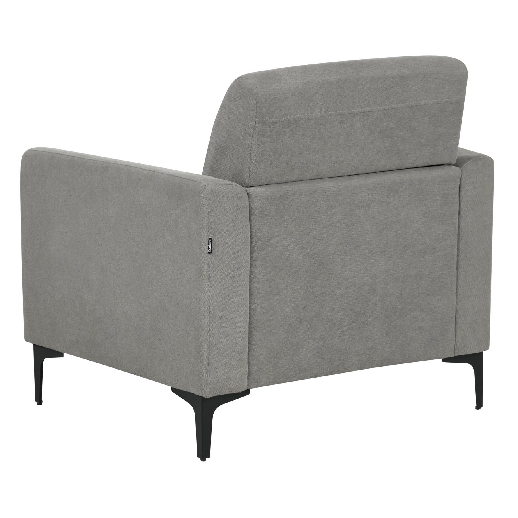 Beliani - FENES - Fauteuil - Grijs - Stof