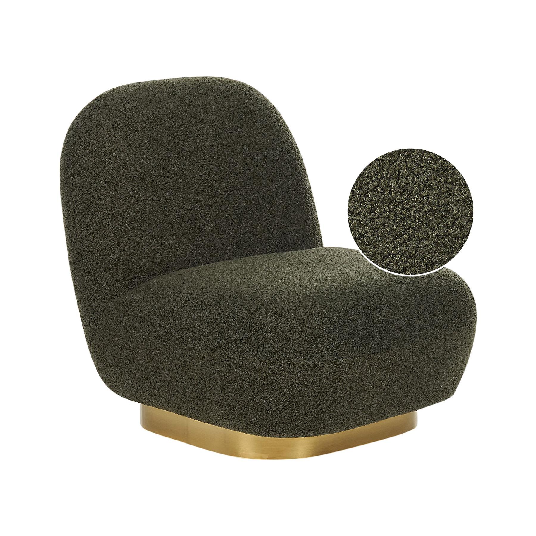 Beliani - LOVIISA - Fauteuil - Groen - Polyester