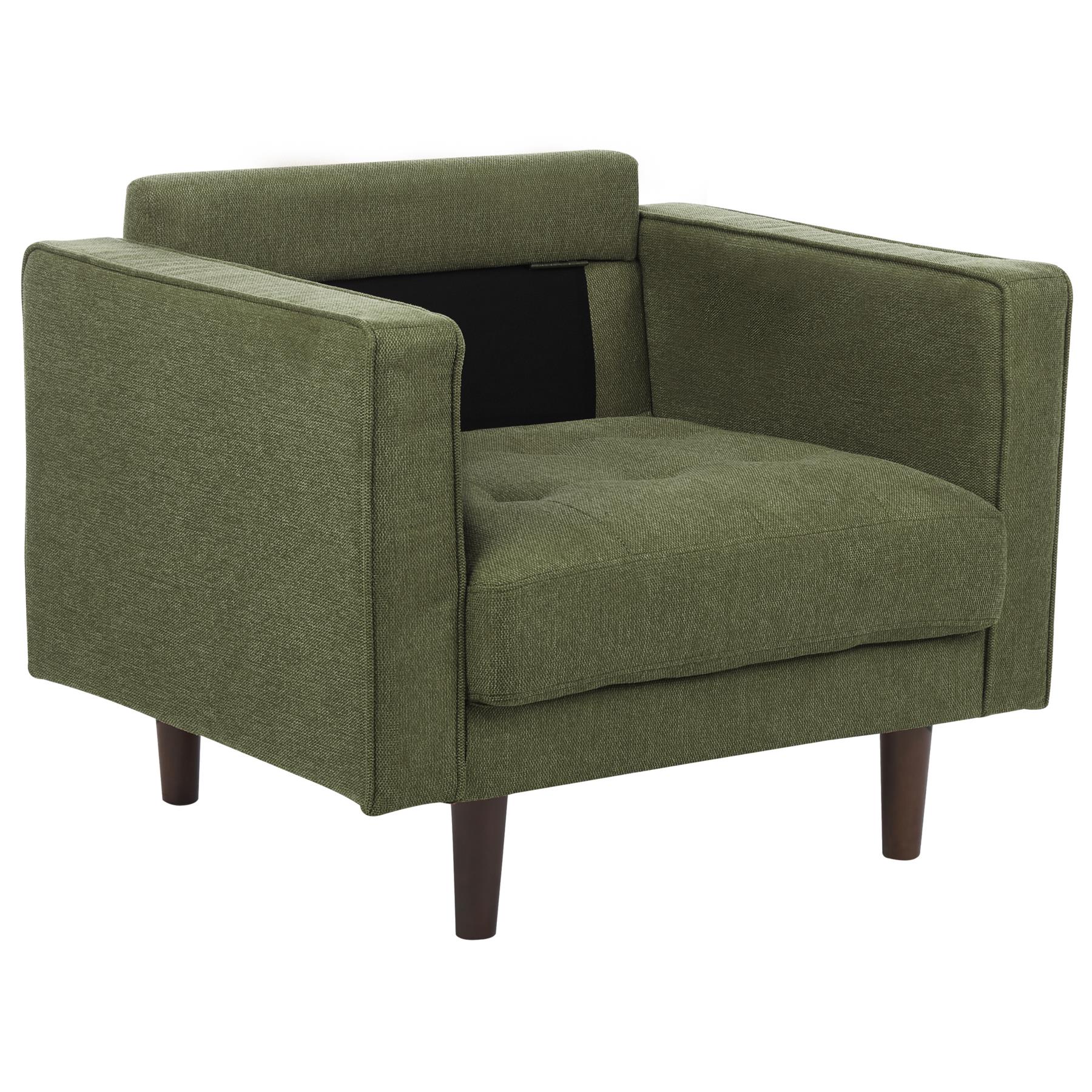 Beliani - NURMO - Fauteuil - Groen - Polyester