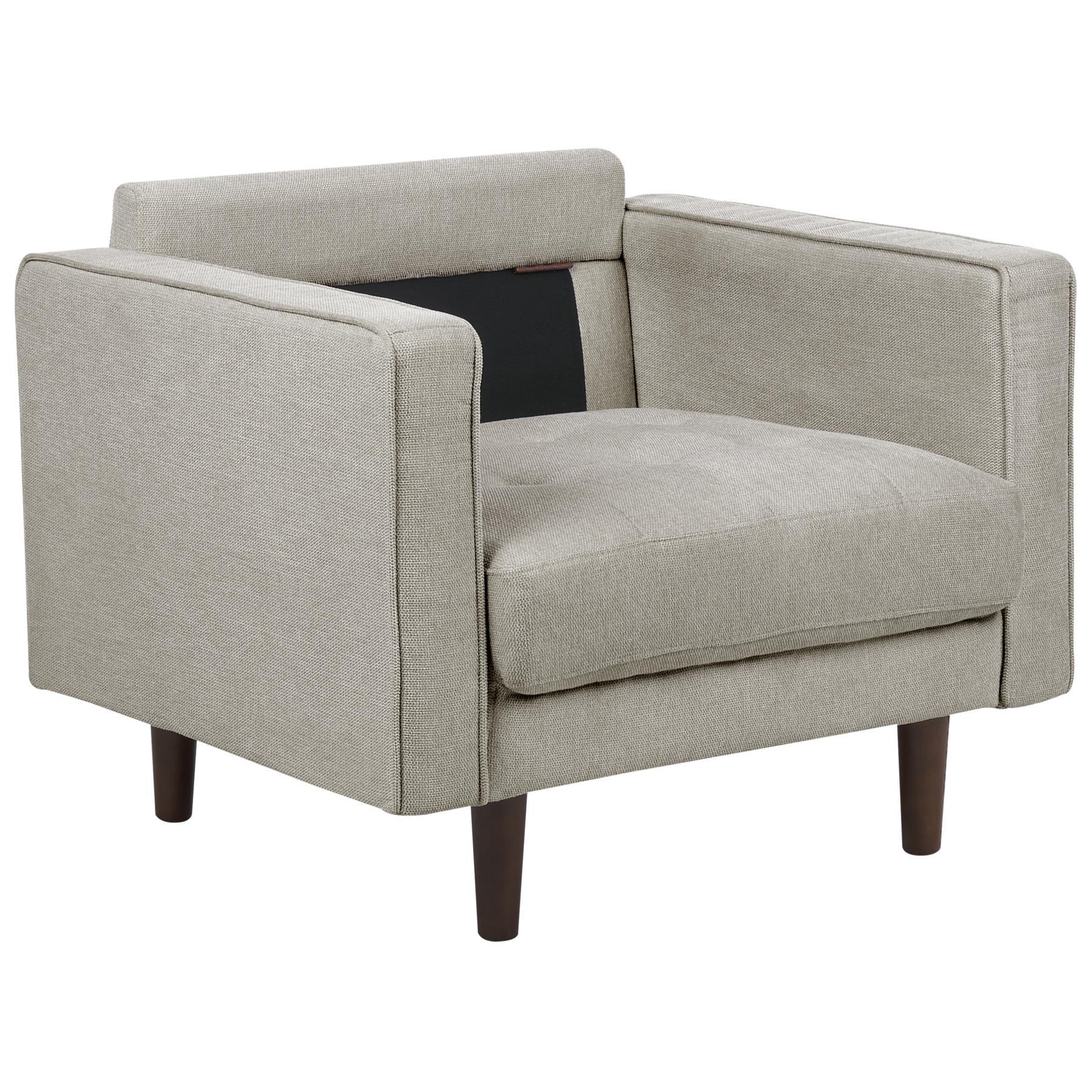 Beliani - NURMO - Fauteuil - Taupe - Polyester