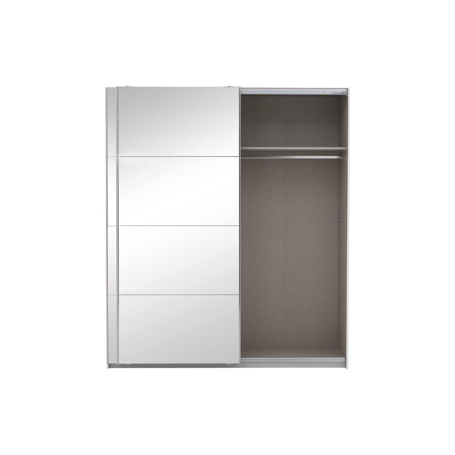 Goossens Kledingkast Miami - 180  cm breed  210  cm hoog