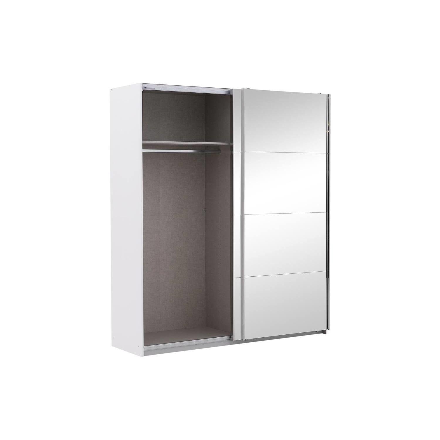 Goossens Kledingkast Miami - 180  cm breed  210  cm hoog