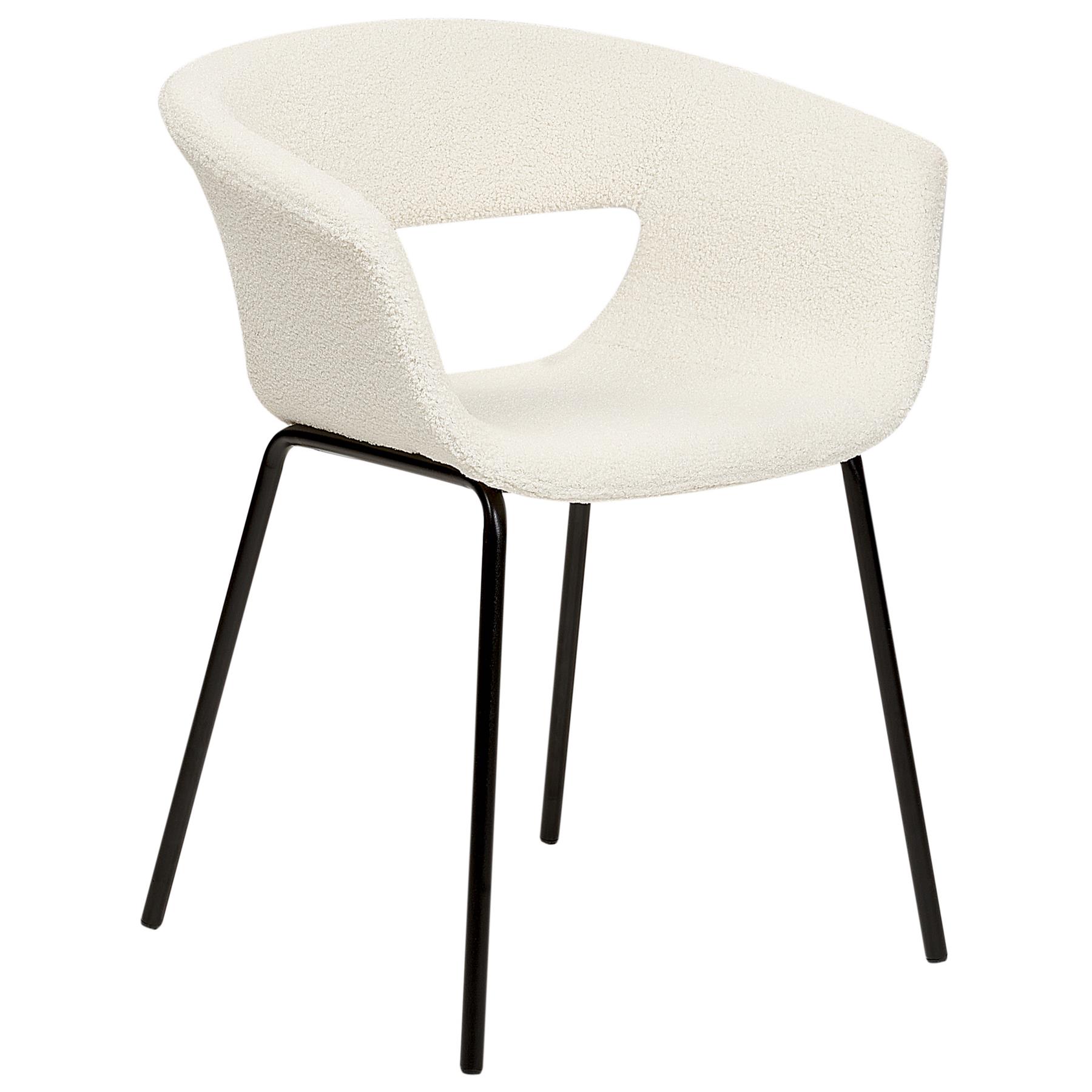 Beliani - ELMA - Eetkamerstoelen set van 2 - Gebroken wit - Polyester