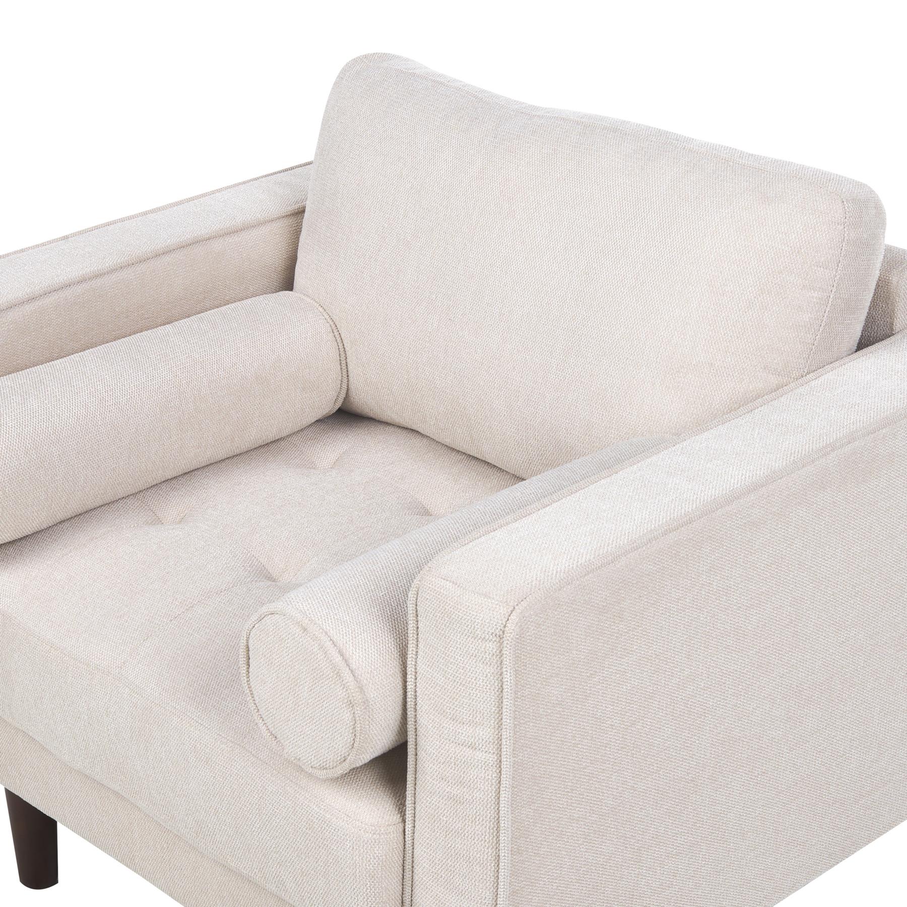 Beliani - NURMO - Fauteuil - Beige - Polyester
