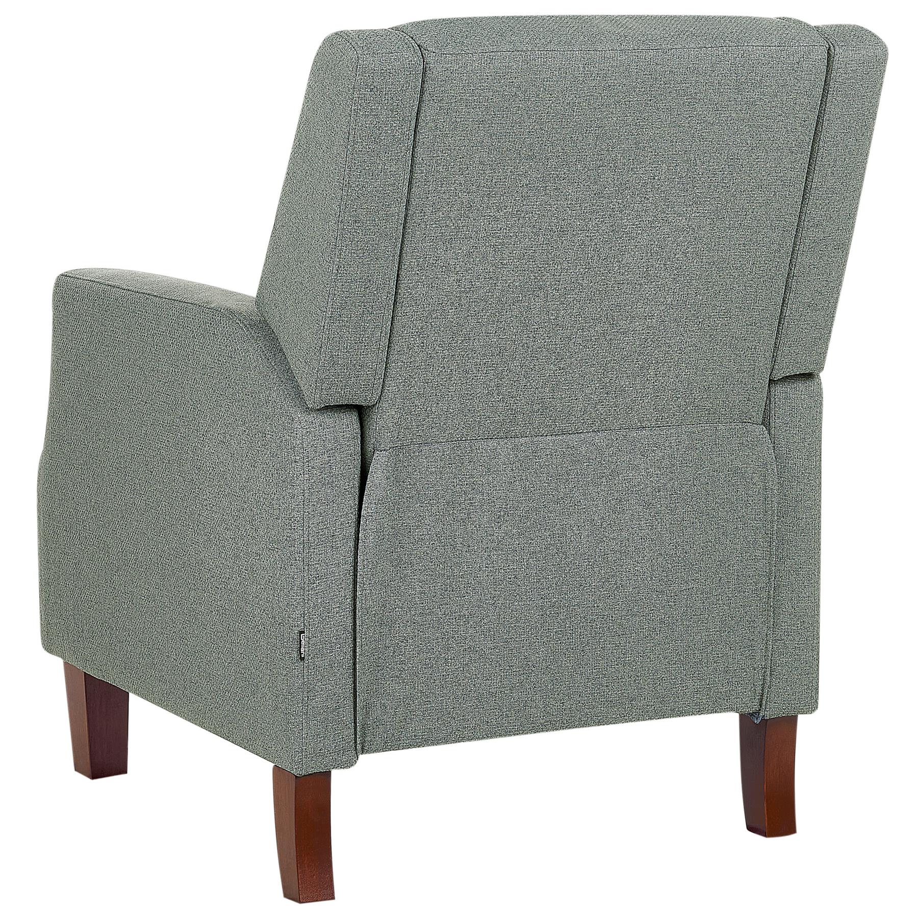 Beliani - EGERSUND - TV-fauteuil - Groen - Fluweel